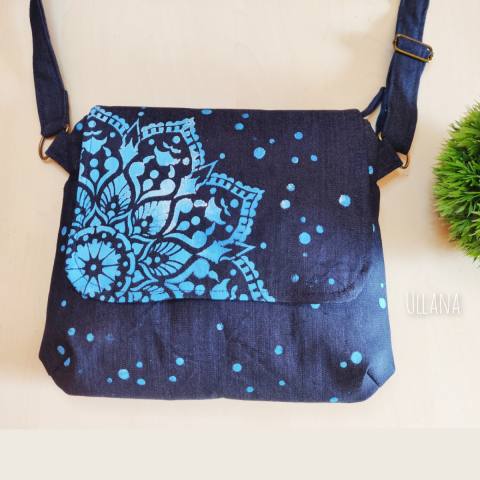 Torbica JEANS MANDALA V MODRI 1319